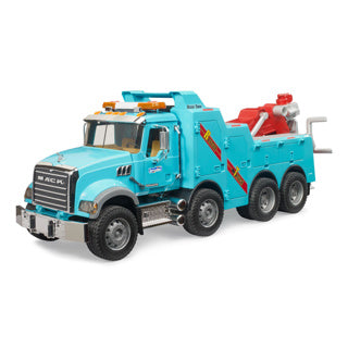 Load image into Gallery viewer, Bruder mack granite sleepwagen met licht en geluid (02831)