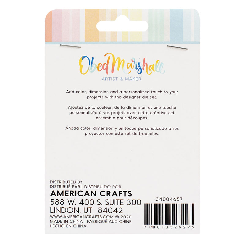 Load image into Gallery viewer, American crafts • tool buenos días metal die set