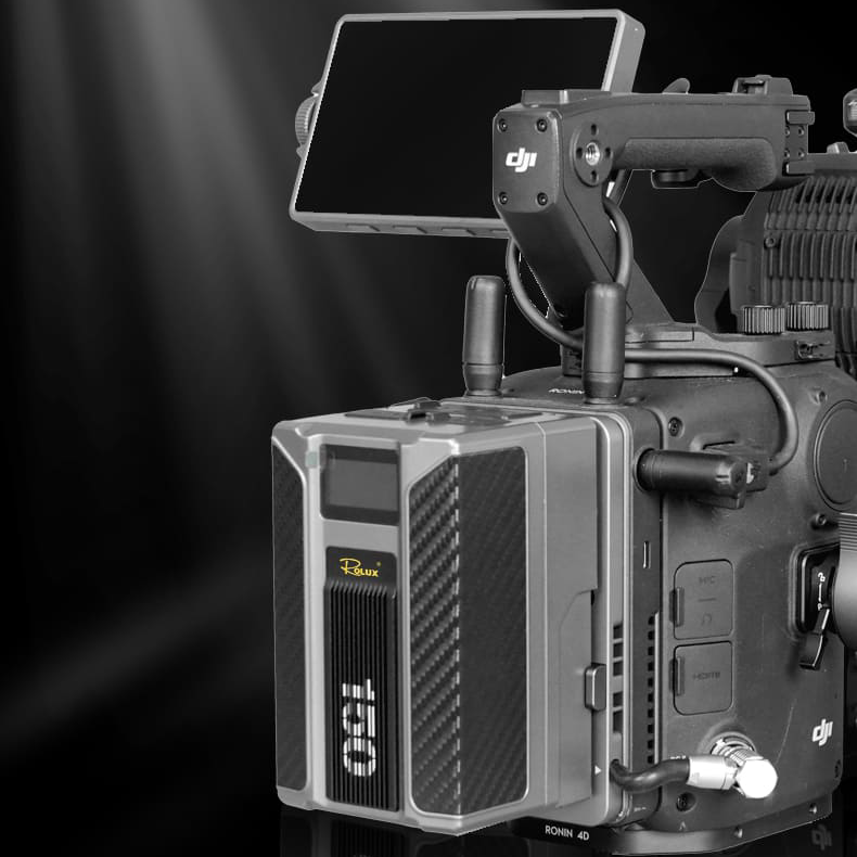 Load image into Gallery viewer, Rolux v-mount battery plate rl-vp4d voor dji ronin 4d