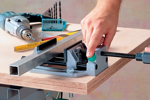Load image into Gallery viewer, Wolfcraft universele bankschroef | breedte 100mm | 1 stuk - 3410000