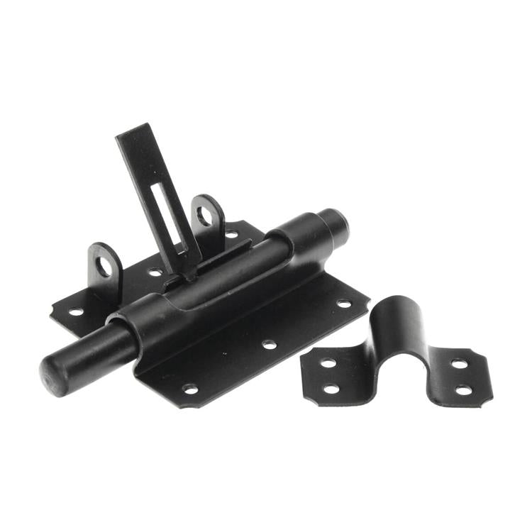 Load image into Gallery viewer, Mack 1069135 - hangslotgrendel zwart 100 mm | 5 stuks