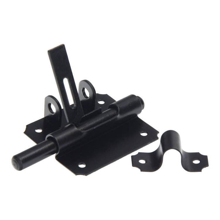 Load image into Gallery viewer, Mack 1069134 - hangslotgrendel zwart 80 mm | 5 stuks