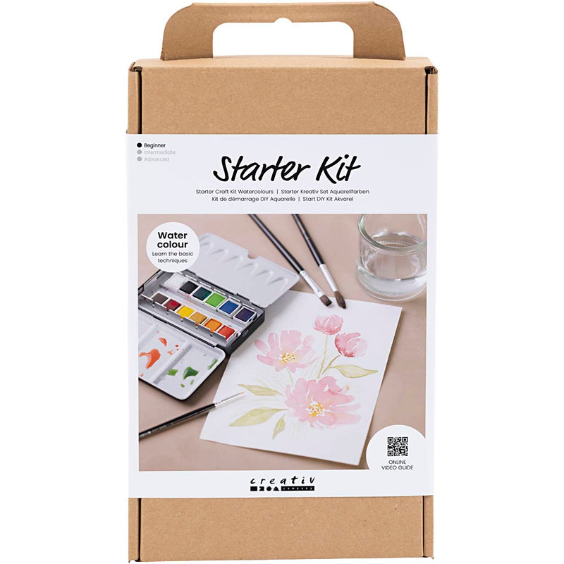 Load image into Gallery viewer, Creative company https: www.cchobby.nl starter-hobbyset-aquarel-1-doos
