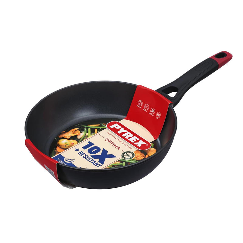 Load image into Gallery viewer, Pyrex optima+ diepe koekenpan ã˜28cm 10,9cm diep inductie voor o.a. inductie