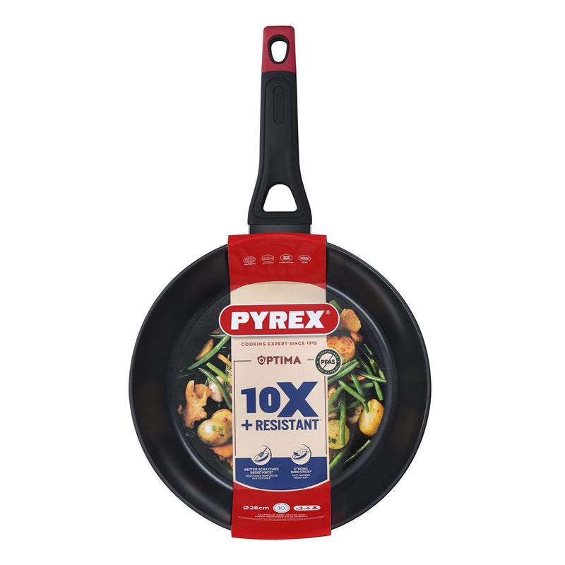 Load image into Gallery viewer, Pyrex optima+ diepe koekenpan ã˜28cm 10,9cm diep inductie voor o.a. inductie