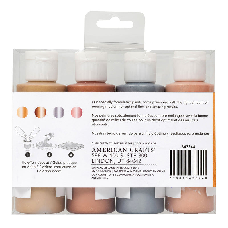 Load image into Gallery viewer, Color pour • metalllic painting set