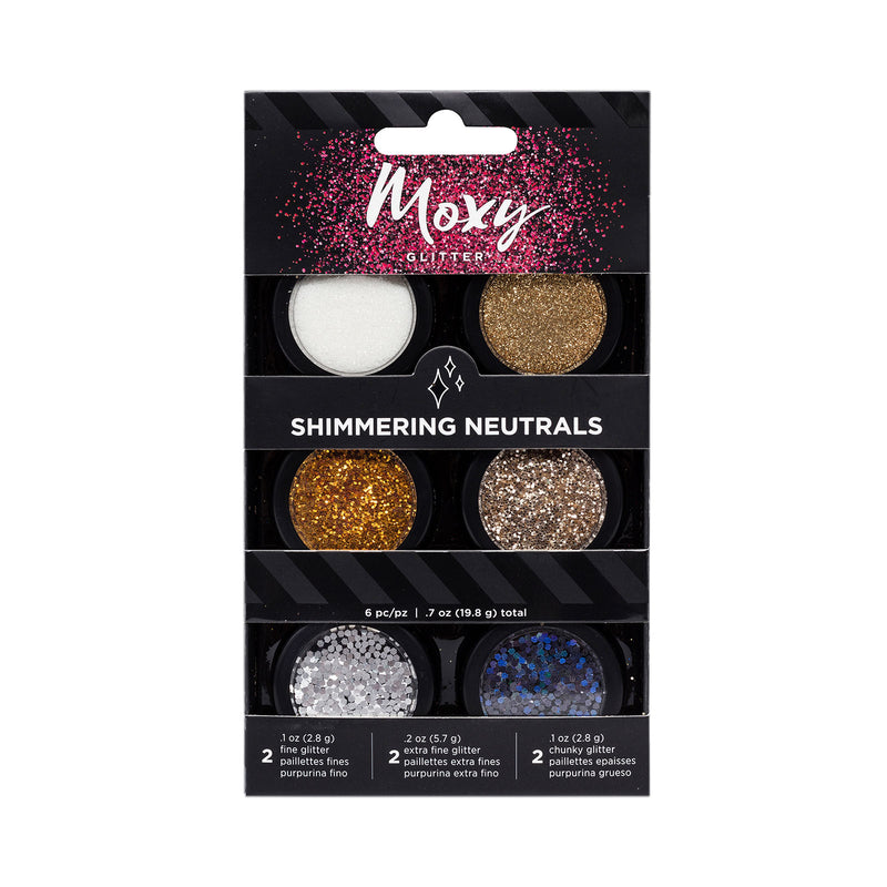 Load image into Gallery viewer, American crafts • moxy glitter shimmer neutrals
