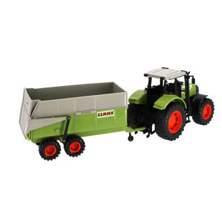 Load image into Gallery viewer, Dickie toys claas - tractor aanhangwagen - 57 cm - speelgoedvoertuig