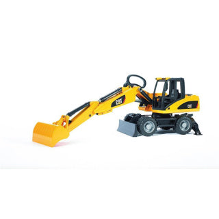 Load image into Gallery viewer, Bruder graafmachine op wielen caterpillar