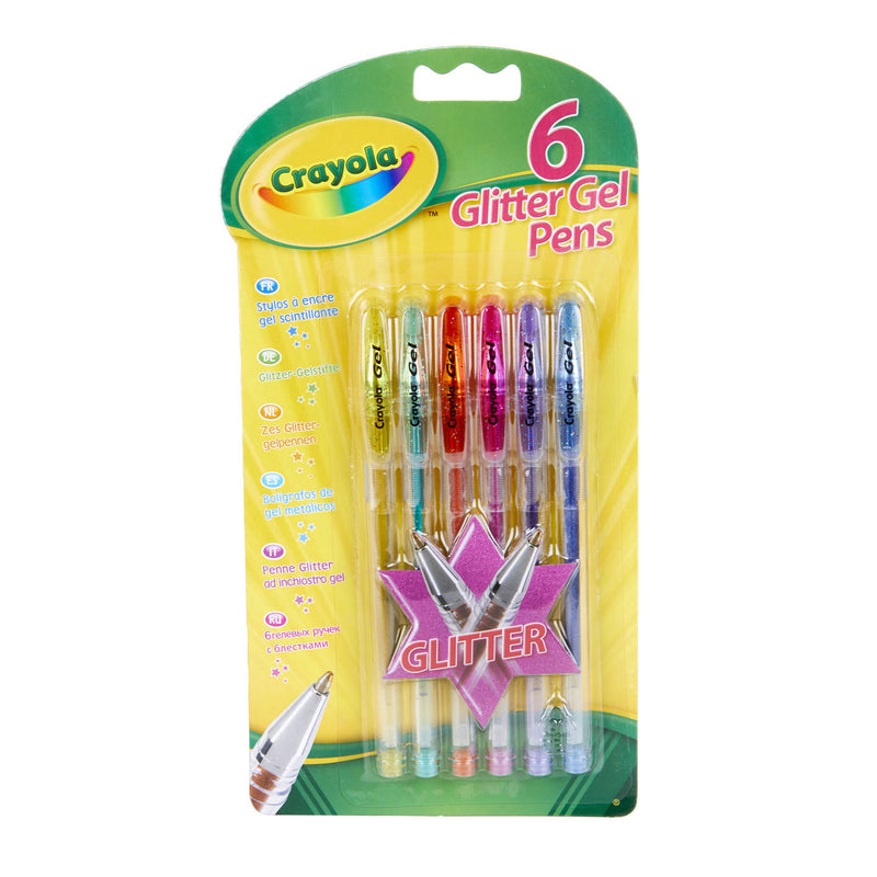 Load image into Gallery viewer, Crayola Glitter Gelpennen, 6st.
