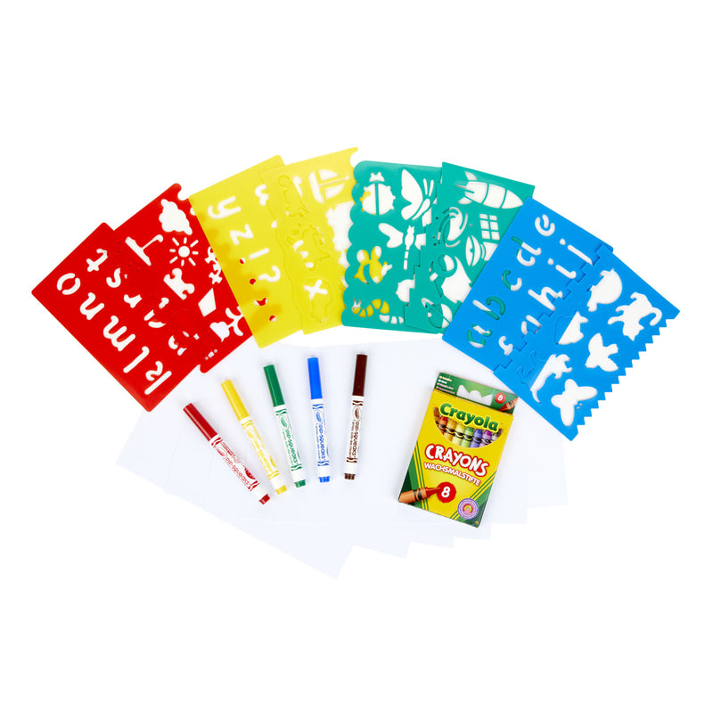 Load image into Gallery viewer, Crayola Knutselset Sjablonen