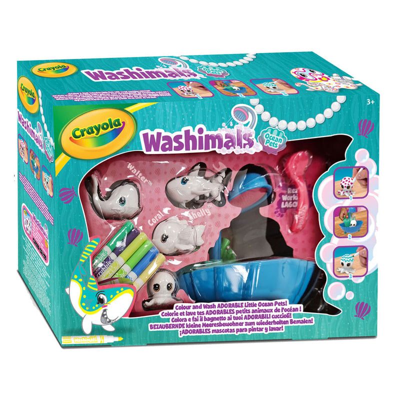 Load image into Gallery viewer, Crayola Washimals Zeedieren Lagune