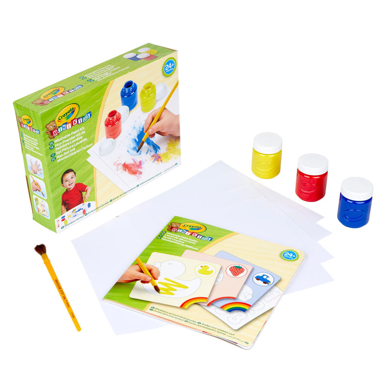 Load image into Gallery viewer, Crayola mini kids afwasbare verfset