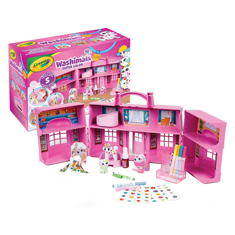 Load image into Gallery viewer, Crayola Washimals Pets Super Salon