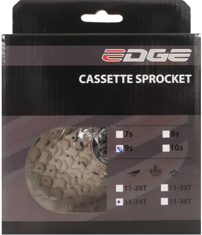 Load image into Gallery viewer, Edge cassette 9 speed cs-m5009 11-34t - zilver