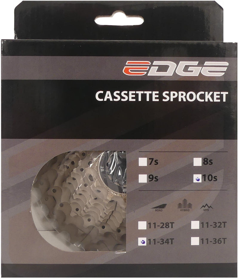Load image into Gallery viewer, Edge cassette 10 speed cs-m6010 11-34t - zilver