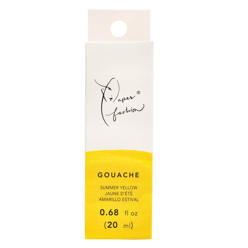 Load image into Gallery viewer, American crafts • paper fashion gouache verf 20ml summer yellow