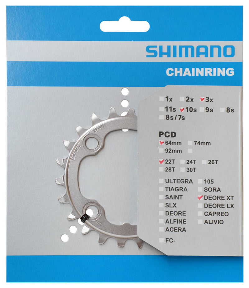 Load image into Gallery viewer, Shimano Kettingblad 22T Deore XT FC-M782 M672 22T-AN