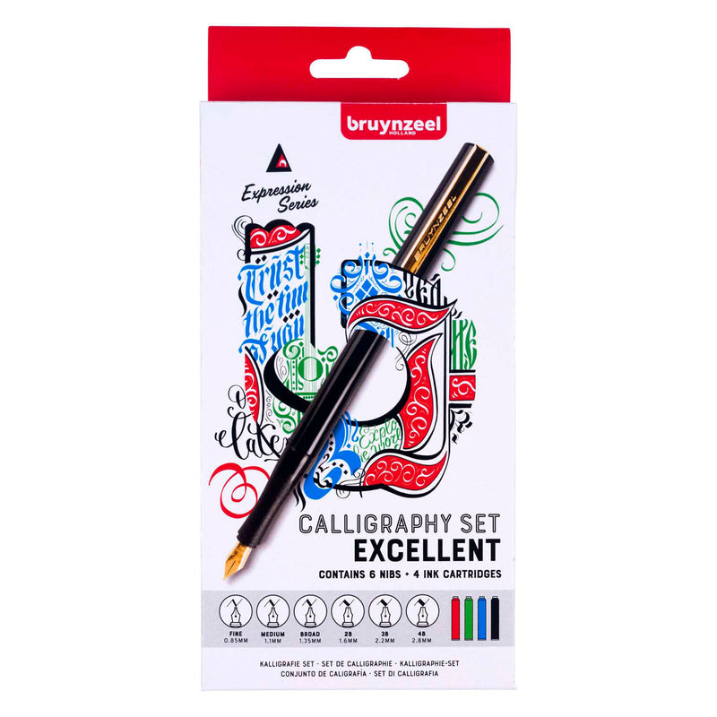 Load image into Gallery viewer, Bruynzeel kalligrafieset 14-delig