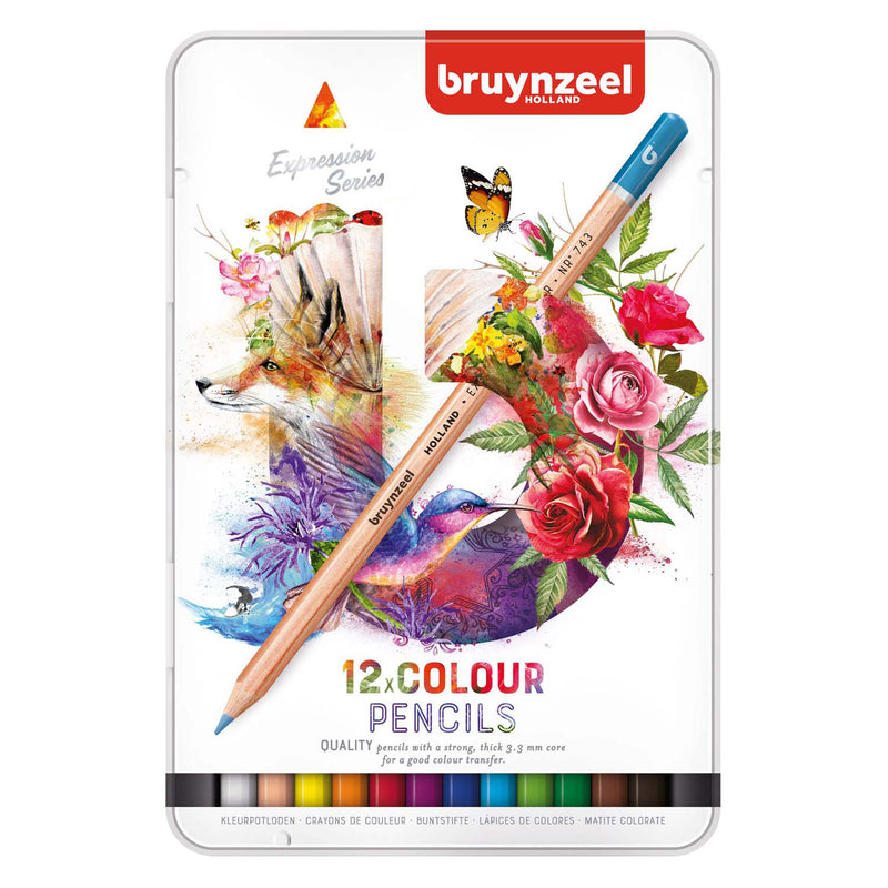 Load image into Gallery viewer, Bruynzeel kleurpotloden 12st expression