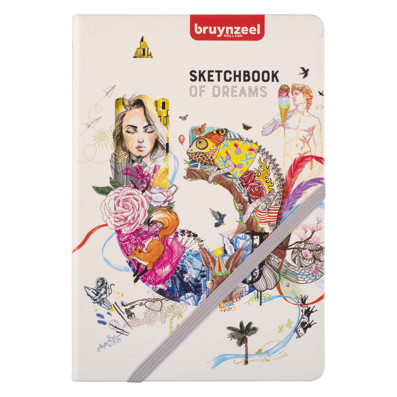 Afbeelding laden in galerijviewer, Bruynzeel creatives schets notitieboek a5 140 g m² 80 vellen