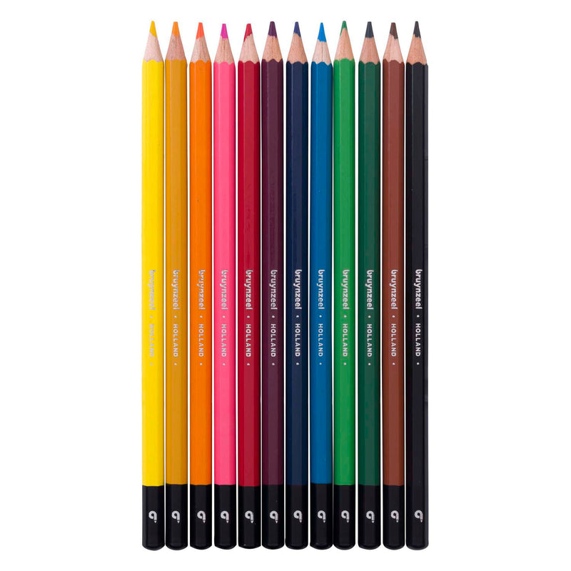 Load image into Gallery viewer, Bruynzeel kleurpotloden blik, 12 kleuren