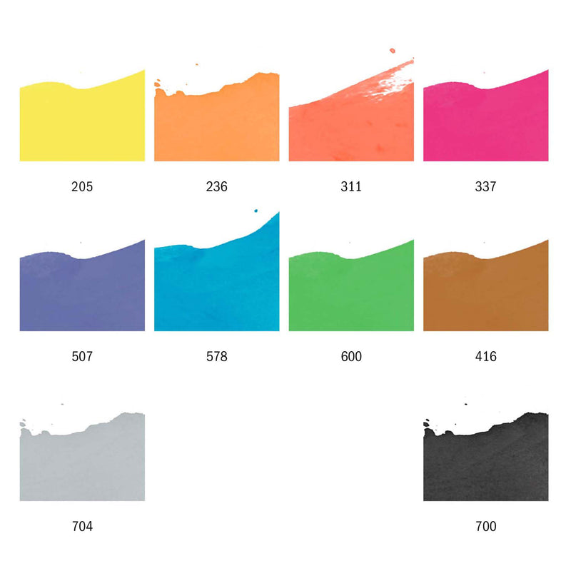 Load image into Gallery viewer, Bruynzeel ecoline vloeibare waterverf mengset, 10x30ml