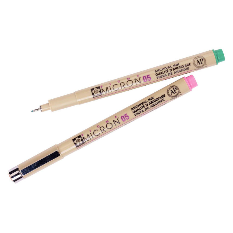 Load image into Gallery viewer, Sakura pigma micron 05 fineliners etui - 9 kleuren - 0.45mm