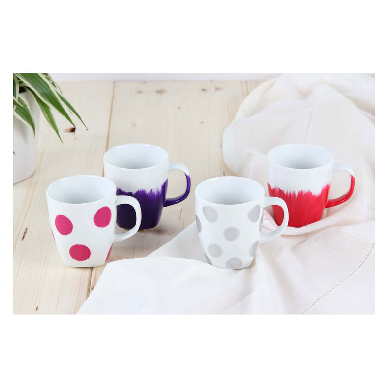 Load image into Gallery viewer, Talens art creat.glas porselein dekkend 4 x30ml roze zilver