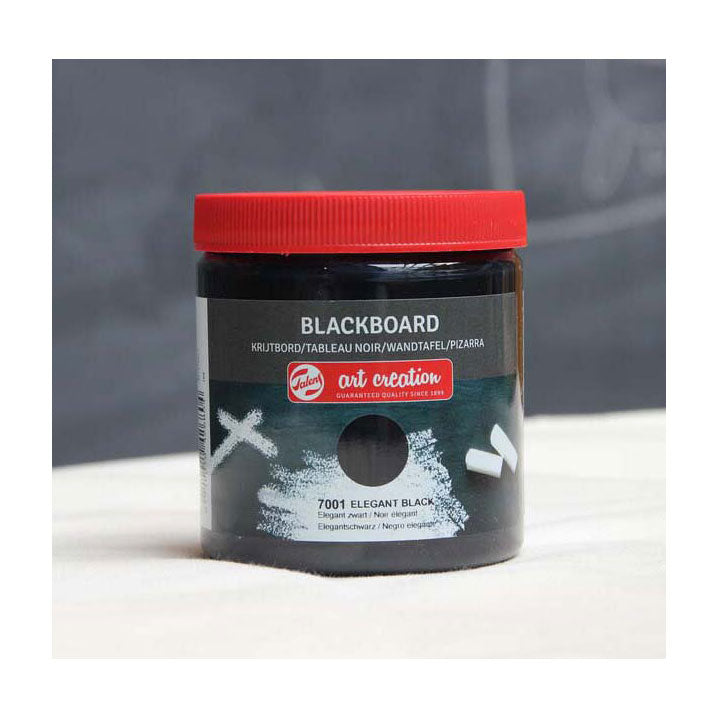 Load image into Gallery viewer, Talens art creation krijtbord pot 250ml elegant zwart 7001