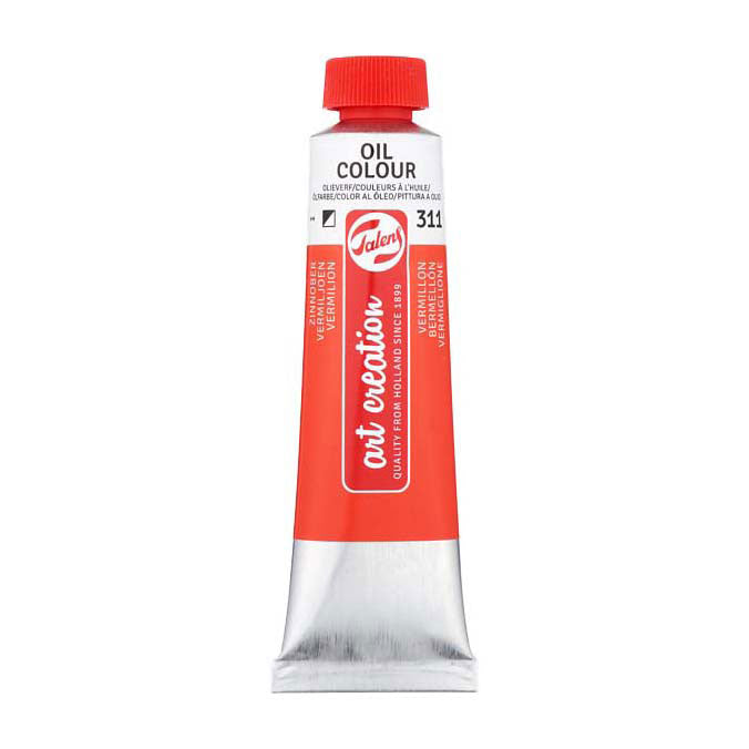 Load image into Gallery viewer, Talens art creation olieverf tube 40ml vermiljoen 311