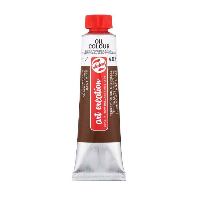 Load image into Gallery viewer, Talens art creation olieverf tube 40ml omber naturel 408