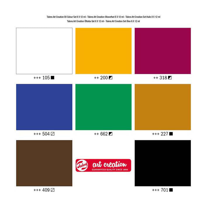 Load image into Gallery viewer, Talens art creation olieverfset 8x12ml