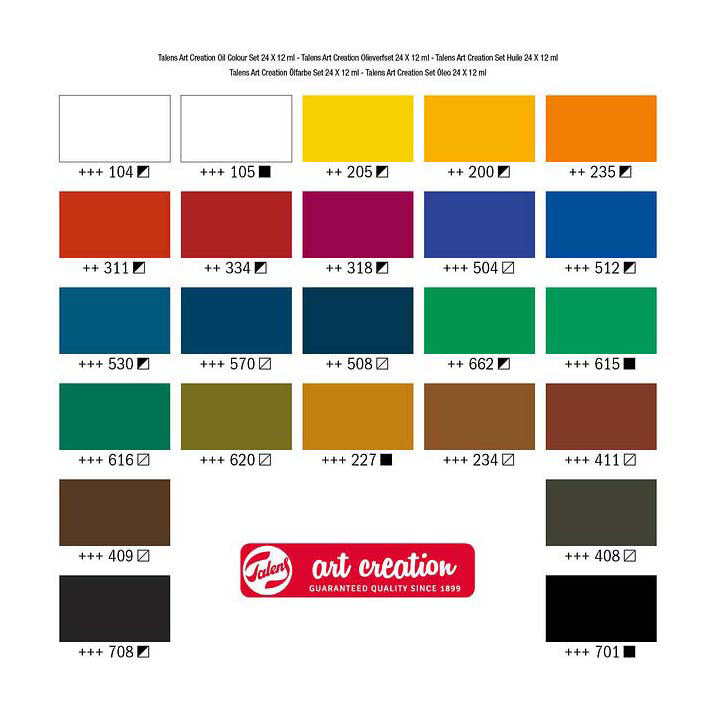 Load image into Gallery viewer, Talens art creation olieverfset 24x12ml