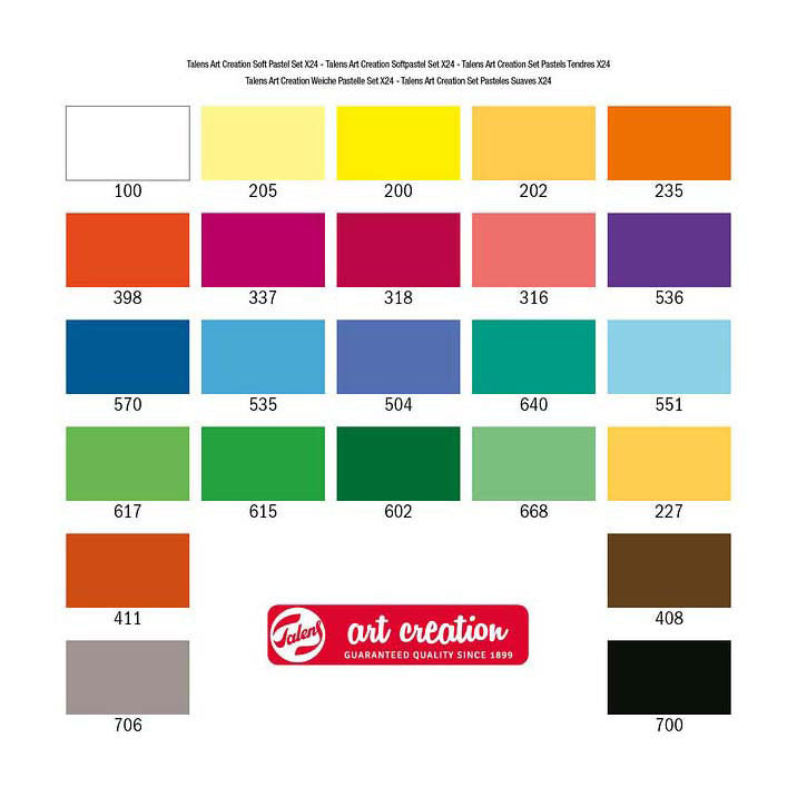 Load image into Gallery viewer, Talens art creation softpastel set 24
