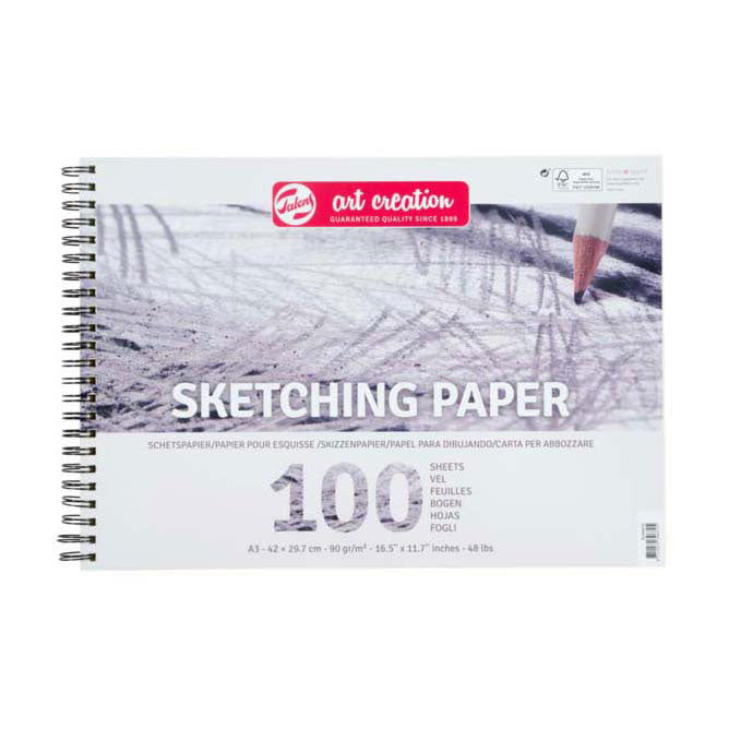 Load image into Gallery viewer, Talens art creation schetspapier 42x29,7cm 90g 100 vellen