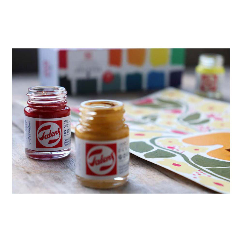 Load image into Gallery viewer, Talens gouache extra fijn set, 10x16ml flacons