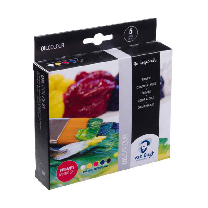 Afbeelding laden in galerijviewer, Van gogh olieverf primaire mengset | 5 x 20 ml