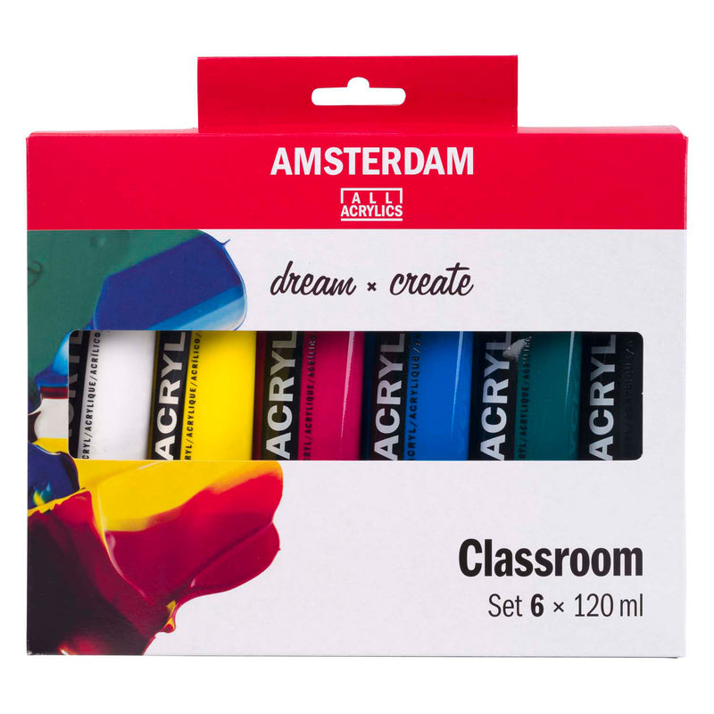 Load image into Gallery viewer, Amsterdam standard series acrylverf educatie set | 6 x 120 ml