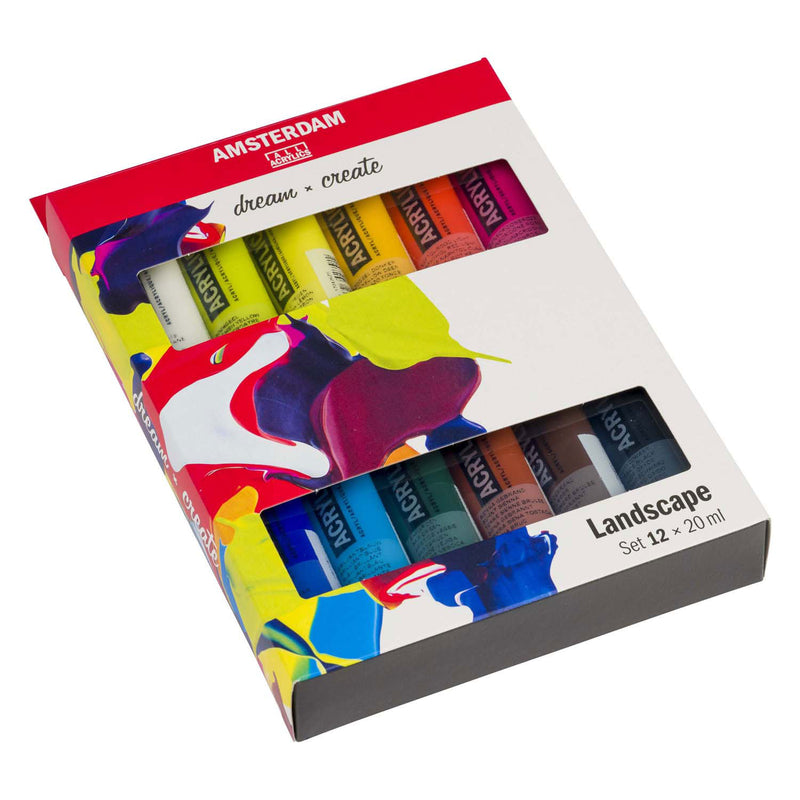 Load image into Gallery viewer, Amsterdam standard series acrylverf landschap set | 12 × 20 ml