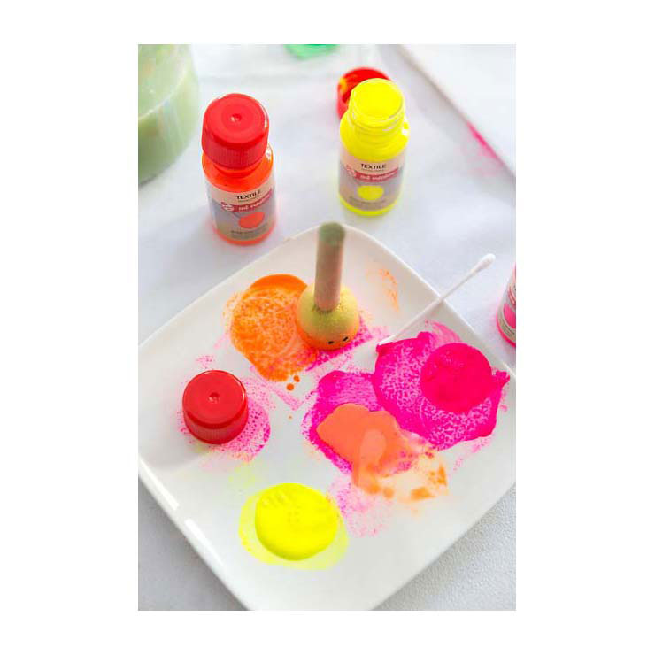 Load image into Gallery viewer, Talens art creation textielverf neon 4x50ml