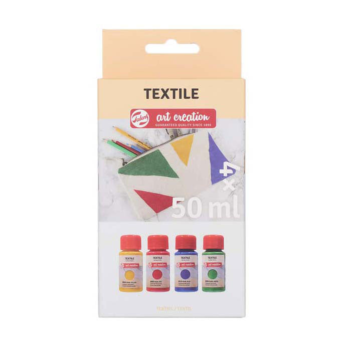 Load image into Gallery viewer, Talens art creation textielverf parel 4x50ml