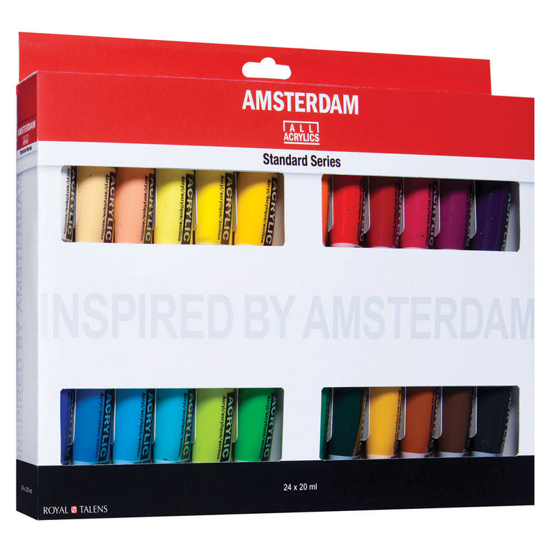 Load image into Gallery viewer, Amsterdam all acrylics amsterdam • standard series acrylics algemene selectie set 24x20ml