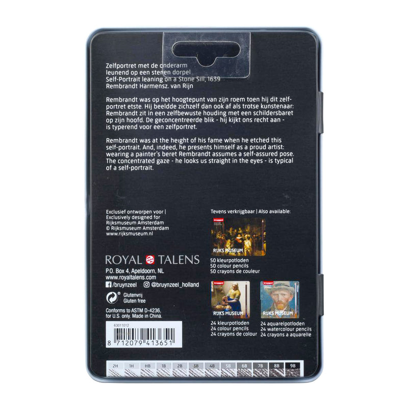 Load image into Gallery viewer, Bruynzeel Rijksmuseum Grafietpotloden, 12st.