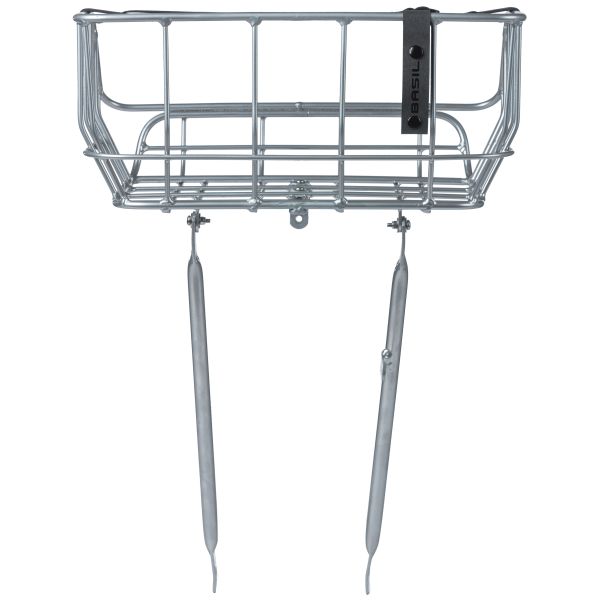 Load image into Gallery viewer, Basil Portland - fietsmand - voorop - chroom