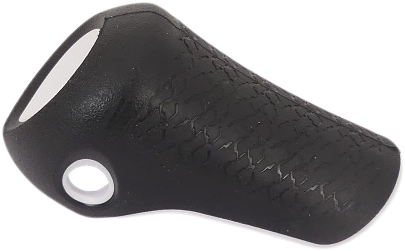 Afbeelding laden in galerijviewer, Gazelle handvat dop rechts basis 88 mm - zwart met witte bies