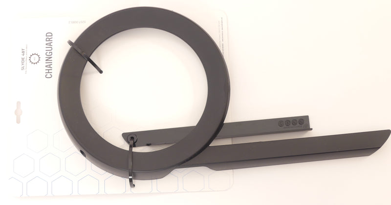 Load image into Gallery viewer, Sturmeyarcher kettingscherm herrmans slyde 48t open - mat zwart