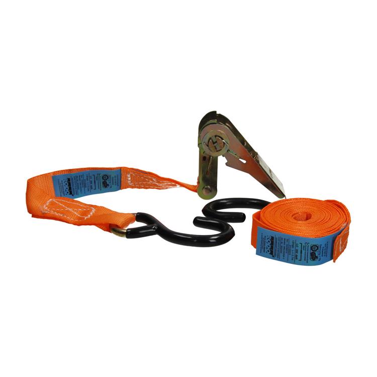 Load image into Gallery viewer, Mack 1023390 - spangordel 2d,ratelspanner, s-haken,25mm-4m max500kg | 2 stuks
