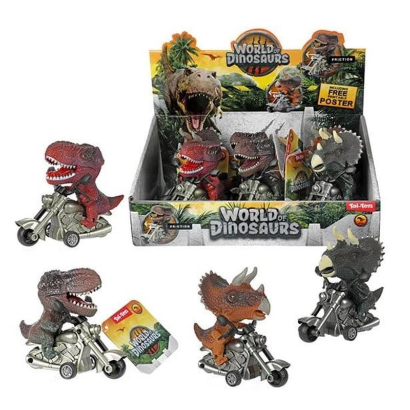 Load image into Gallery viewer, Toi-toys world of dinosaurs frictie dino op motor