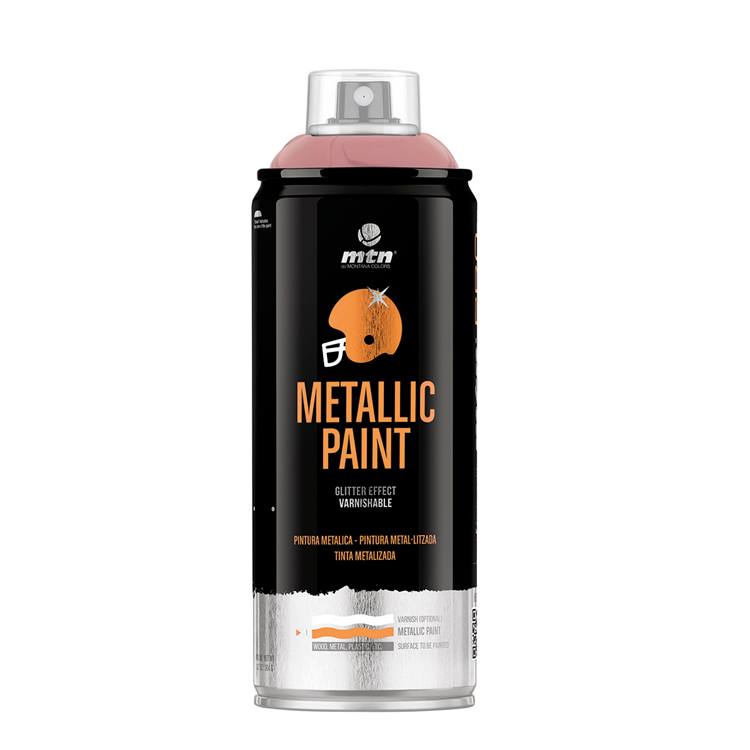 Load image into Gallery viewer, Mtn 1070511 - pro metallic paint: gold pink | 3 stuks